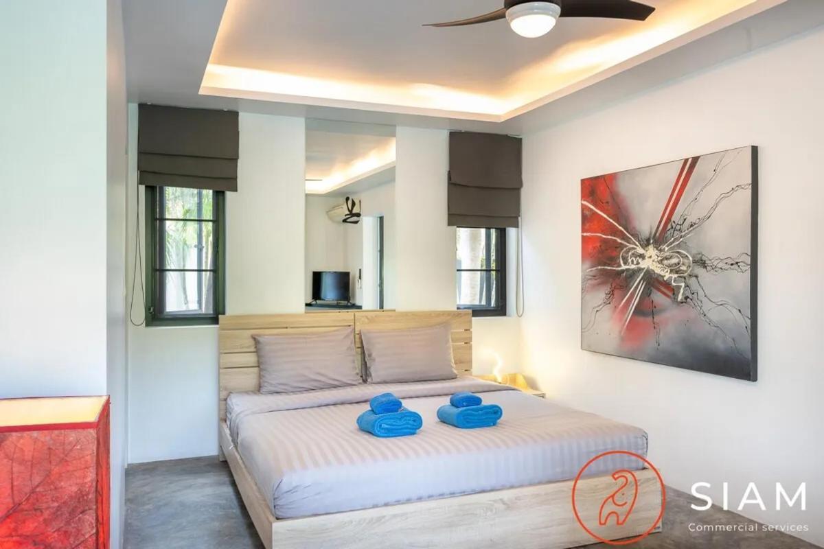 Villa Zendo 4Br - 12M Privatepool - Walk To Beach Mae Nam Εξωτερικό φωτογραφία